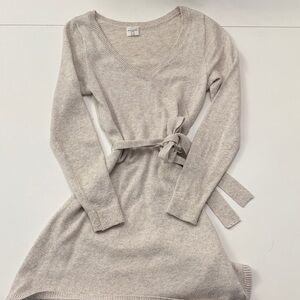 Abercrombie Kids Cream Knit Dress